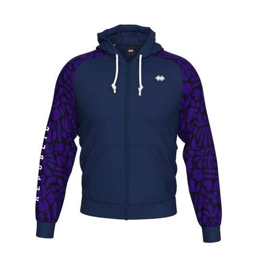 ALL OVER SS26 HOODY ZIP 017 MAN AD