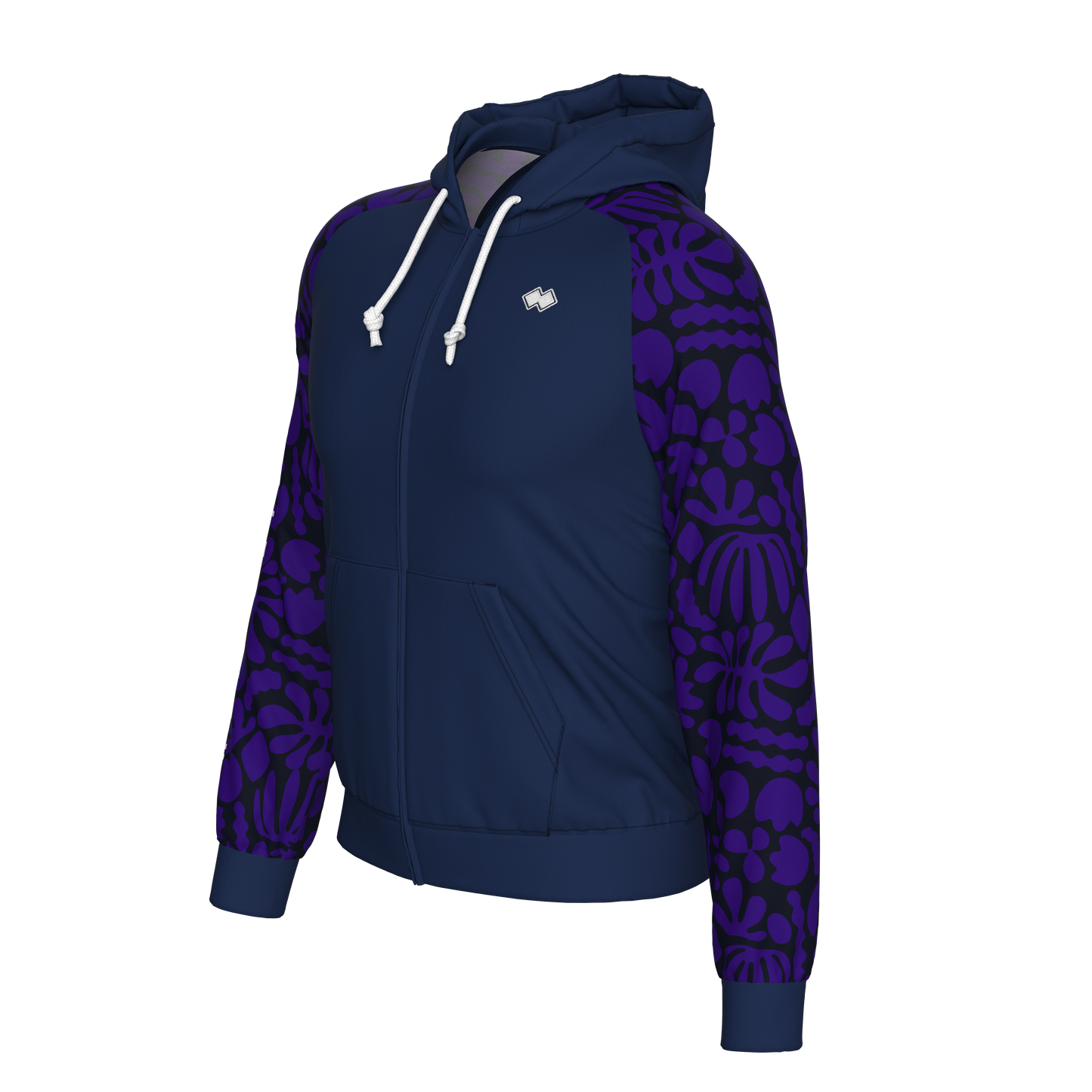 ALL OVER SS26 HOODY ZIP 017 MAN AD