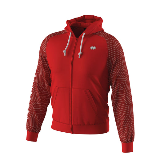 ALL OVER SS26 HOODY ZIP 017 MAN AD