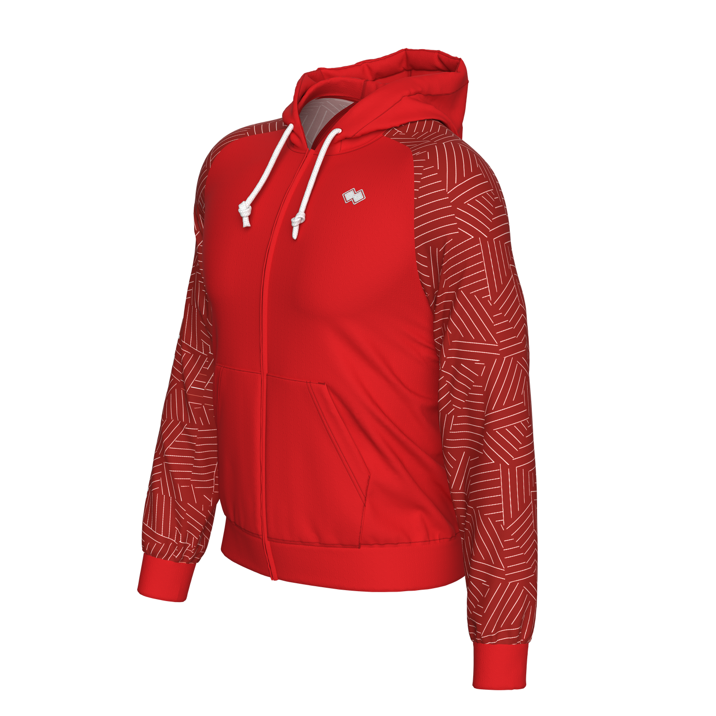 ALL OVER SS26 HOODY ZIP 017 MAN AD
