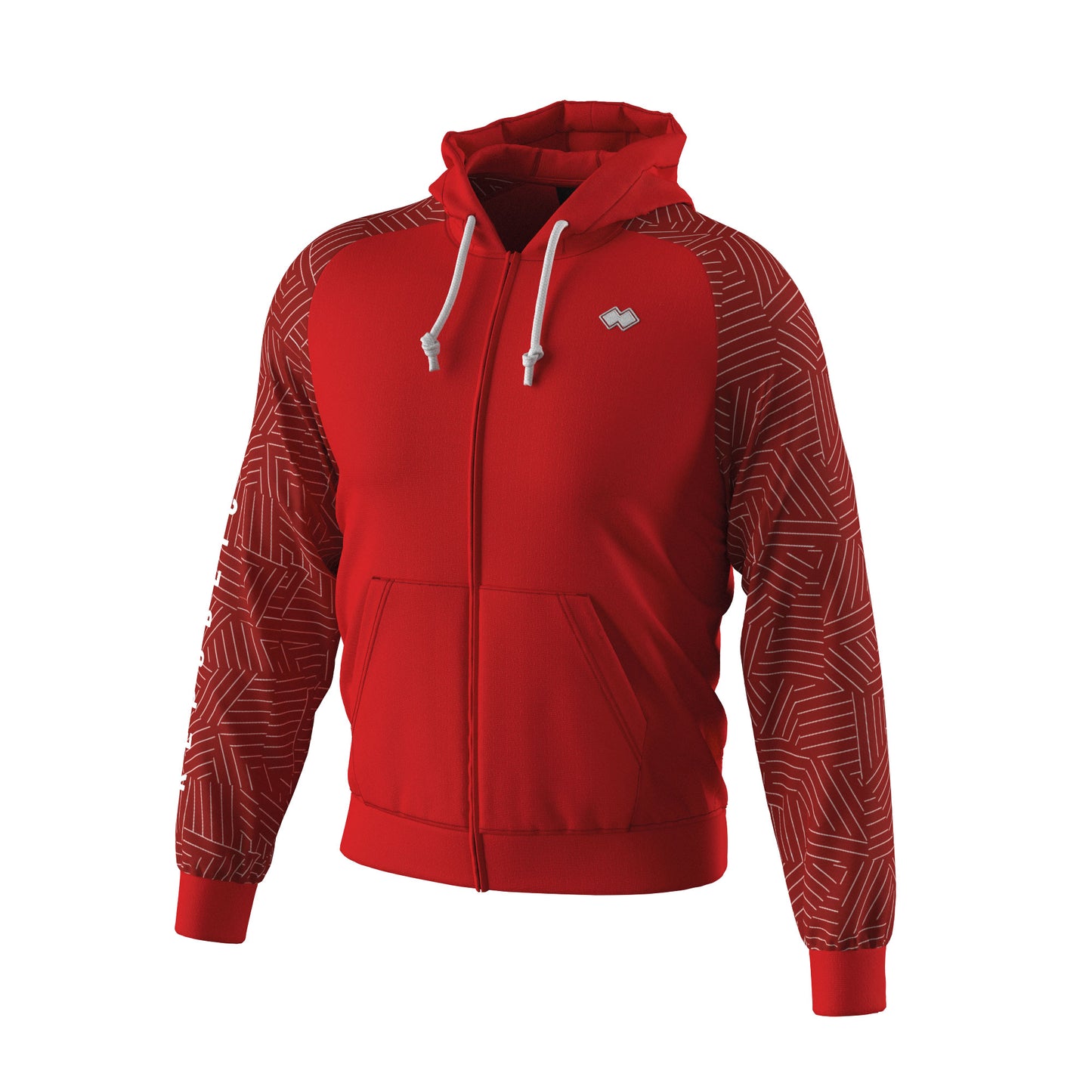 ALL OVER SS26 HOODY ZIP 017 MAN AD