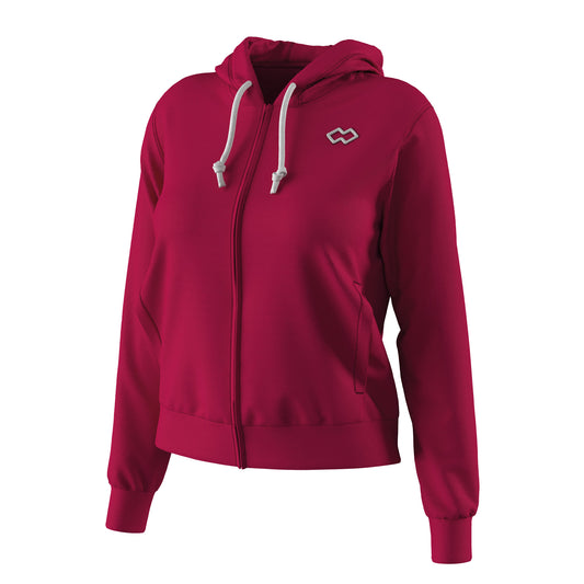 ESSENTIAL SS26 HOODY ZIP 010 WOMAN AD