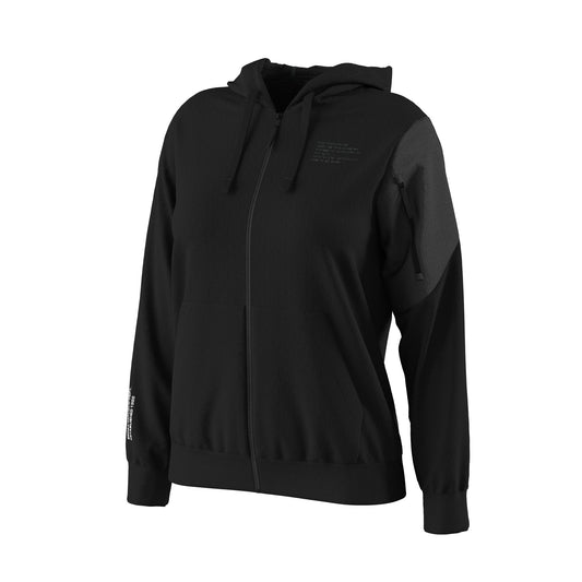 NO LOGO SS26 HOODY ZIP 01 WOMAN AD