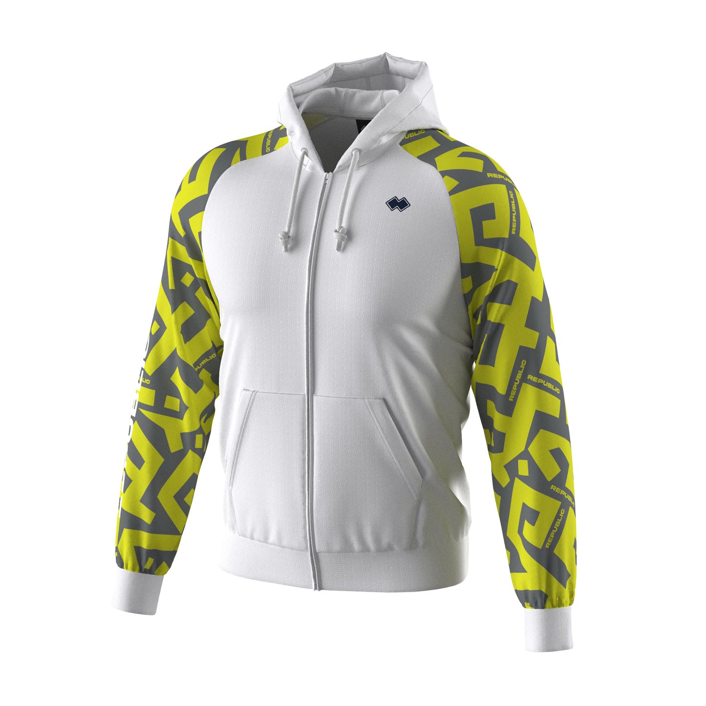 ALL OVER SS27 HOODY ZIP 02 MAN AD