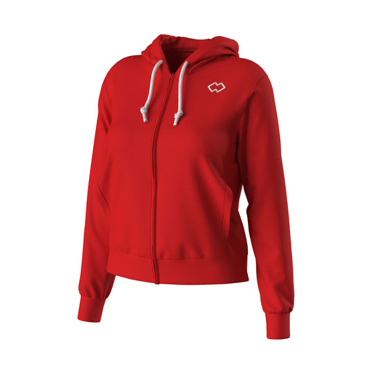 ESSENTIAL SS27 HOODIE ZIP 014 WOMAN AD