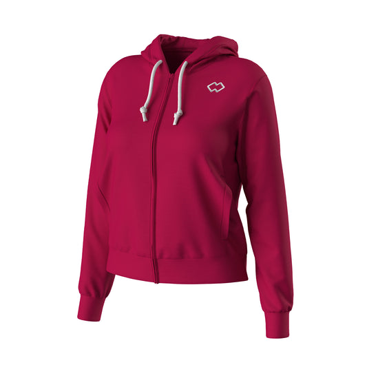 ESSENTIAL SS27 HOODIE ZIP 014 WOMAN AD