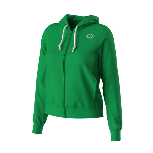 ESSENTIAL SS27 HOODIE ZIP 014 WOMAN AD