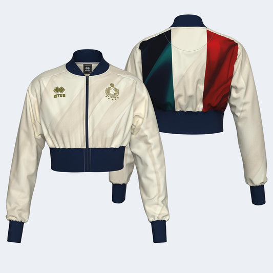 NAZ. ITALIA VOLLEY FELPA CROP JR