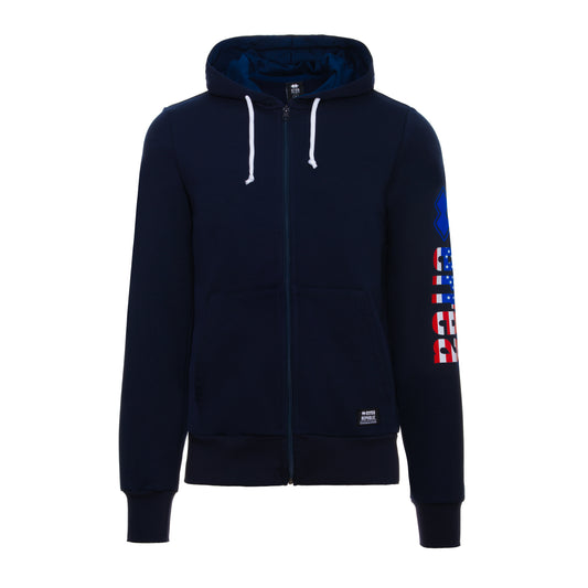 ESSENTIAL FW21/22 MAN ZIP SWEATSHIRT HOODY